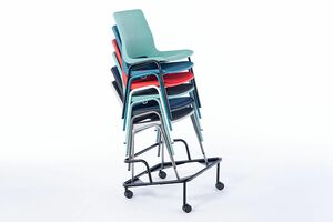 Mit dem Transportwagen können verschoben werden